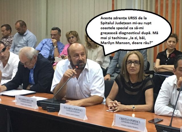 Știe cineva dacă domnul consilier județean Nicușor Răducanu e om?