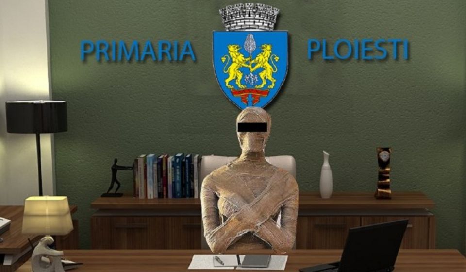 Viceprimarul George Pană e atât de discret încât a murit de trei luni în birou și nimeni n-a băgat de seamă