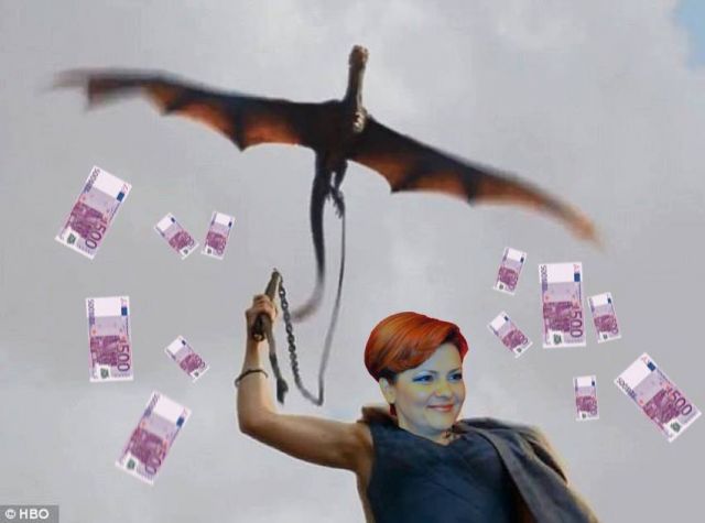 Premieră HBO: În Sezonul 7 din Urzeala Tronurilor apare Olguța Vasilescu care dublează pensiile călare pe un dragon furat de la Daenerys Targaryen
