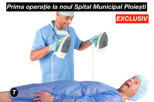 Bizar. Un ploieștean a fost operat de apendicită pe un câmp de lângă Ploiești de o echipă de la Banca Mondială
